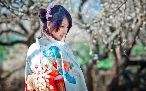 Image kimono, clothing, japan, yukata, geisha