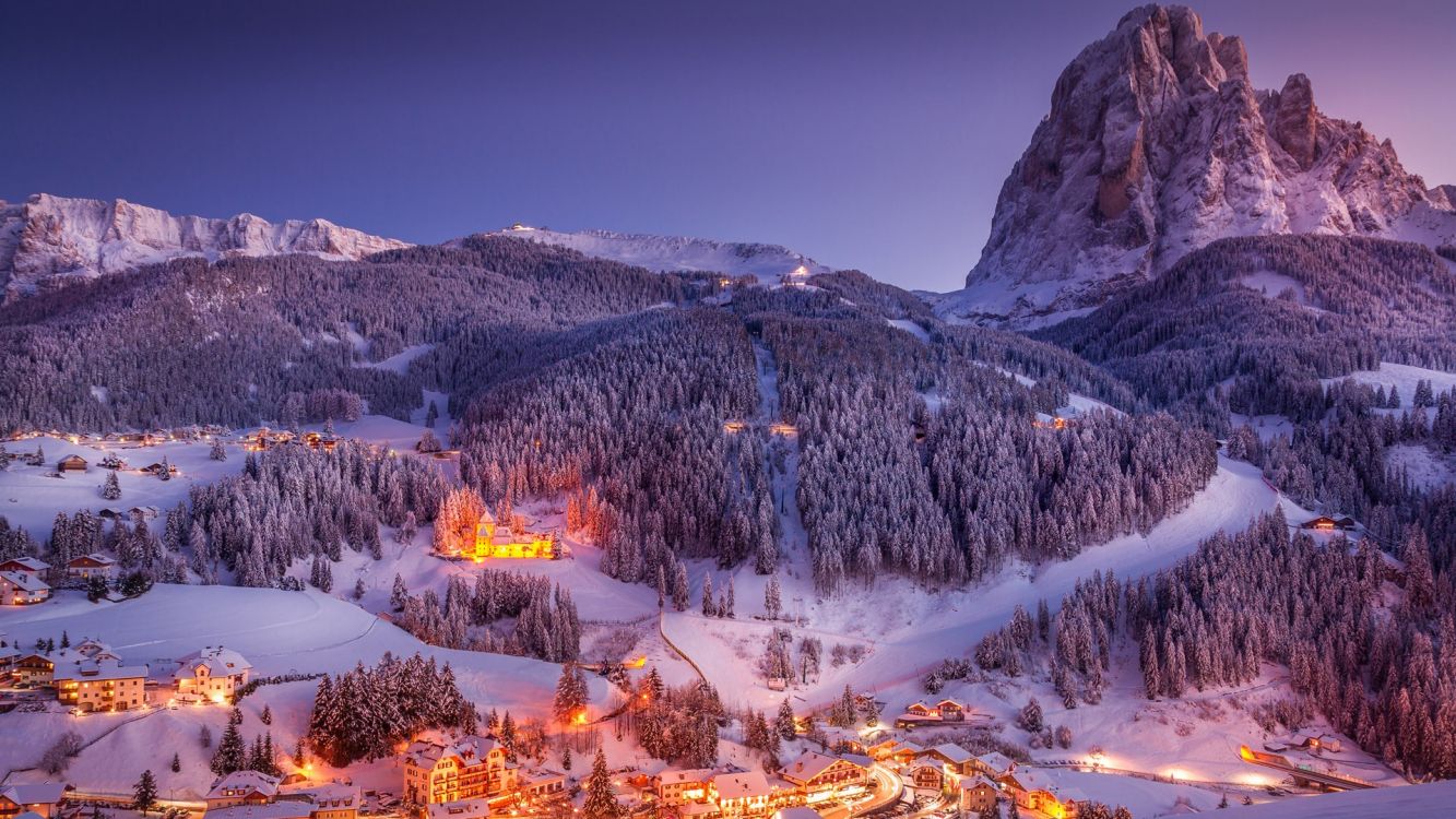 Val Gardena Italie Marco Capellari, Val Gardena, Dolomites, Rideau DAmpezzo, Ski. Wallpaper in 1920x1080 Resolution