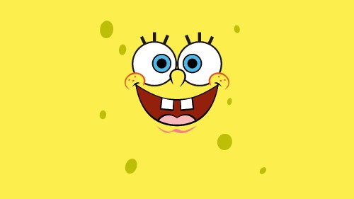 Image yellow and white cartoon character