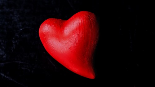 Image valentines day, heart, red, love, darkness