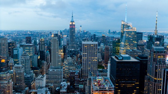 Image Top of the Rock, cloud, skyscraper, building, property