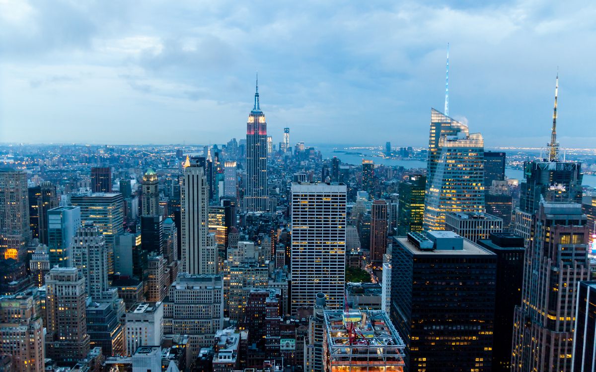 Top of the Rock, cloud, skyscraper, building, property