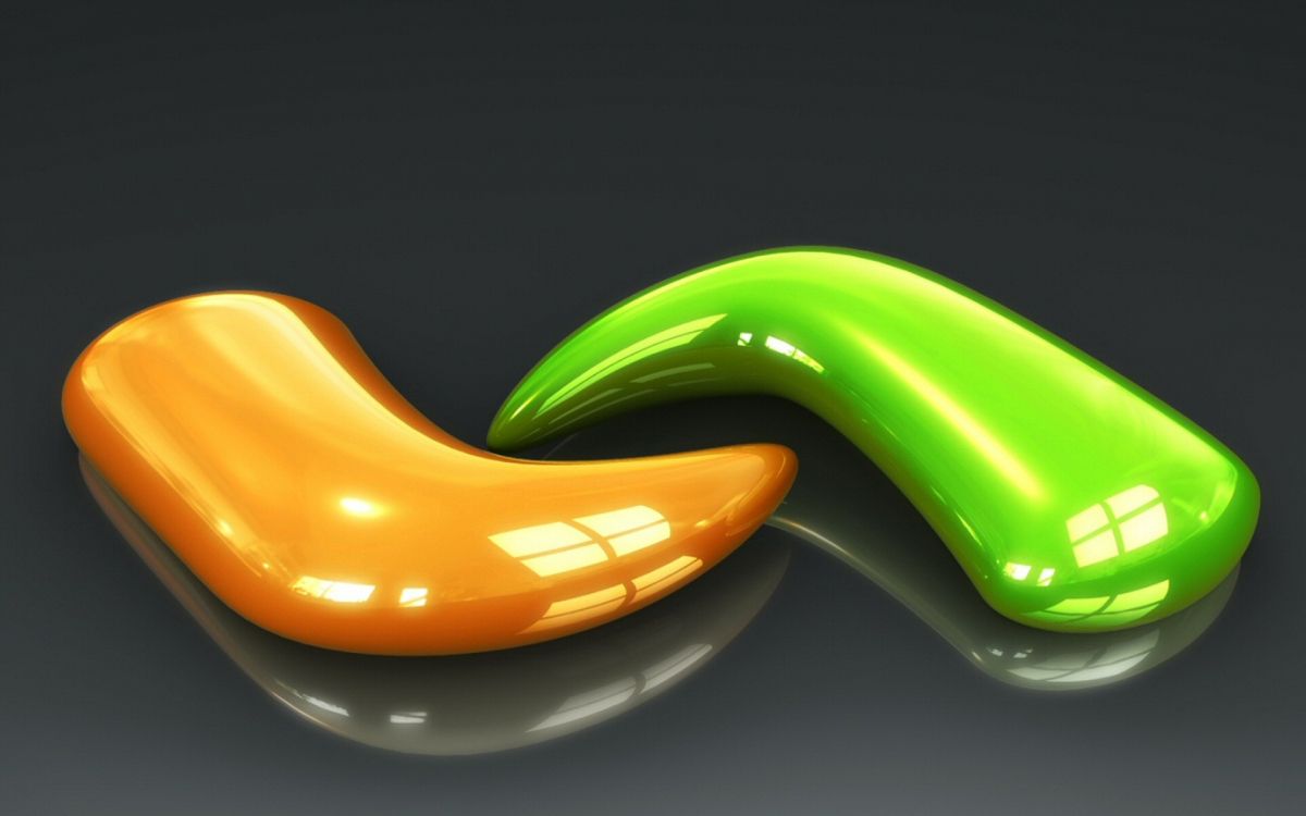 Pintura Abstracta Verde Amarillo y Naranja. Wallpaper in 1920x1200 Resolution