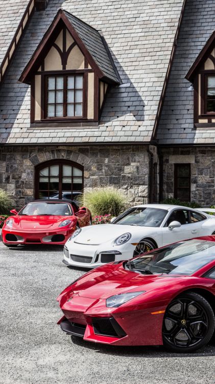 Voiture de Luxe, Ferrari F430, Porsche 918 Spyder, dr Ing Hcf Porsche Ag, Supercar. Wallpaper in 1080x1920 Resolution