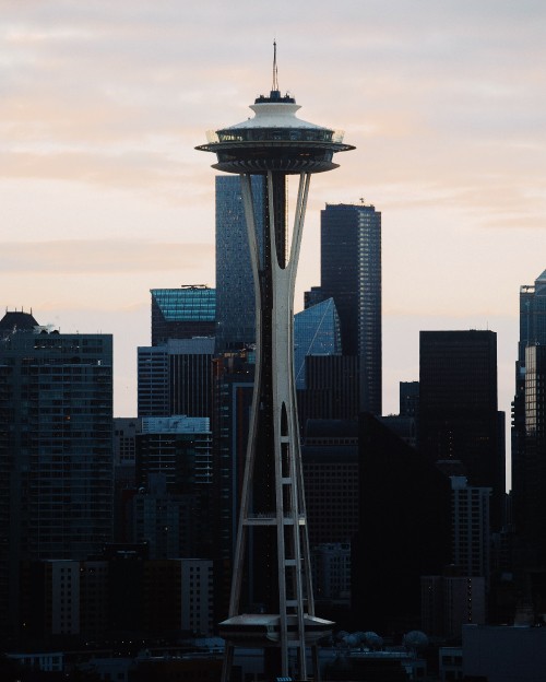 Image seattle center, Space Needle, seattle tower, columbia center, smith tower