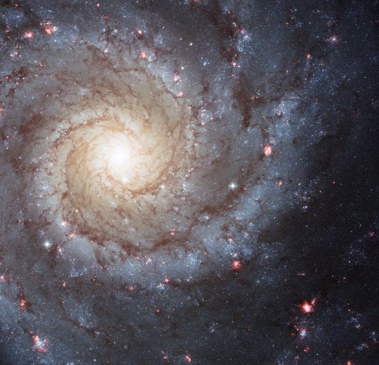 Messier 74, Spiral Galaxy, Galaxy, Astronomy, Nebula. Wallpaper in 2100x2023 Resolution