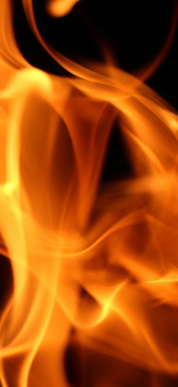 Image brown and black fire illustration