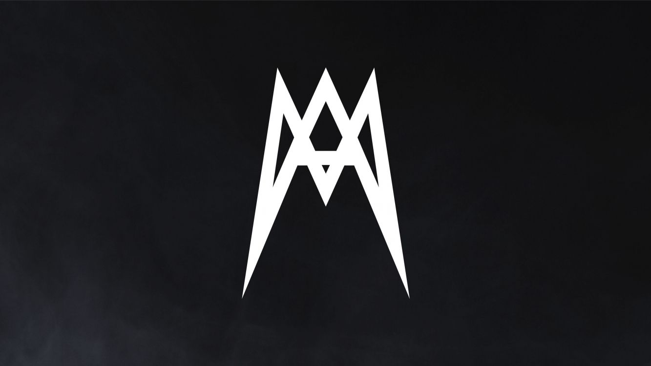 Monocromo, Logotipo, Triangulo, Gráficos, Marca. Wallpaper in 3851x2166 Resolution