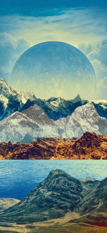 Eau, Atmosphère, la Journée, L'écorégion, Lumière. Wallpaper in 1080x2340 Resolution