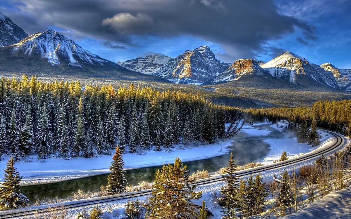 green pine trees near snow covered mountain under blue sky during daytime