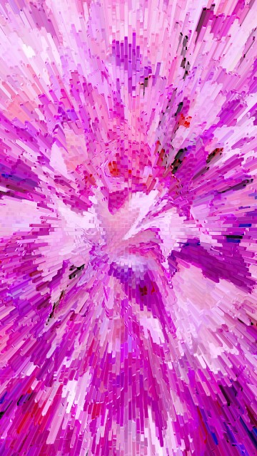 Image purple and white abstract painting