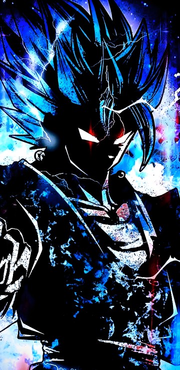 Image anime, goku ultra instinct, goku, Zamasu, Gogeta