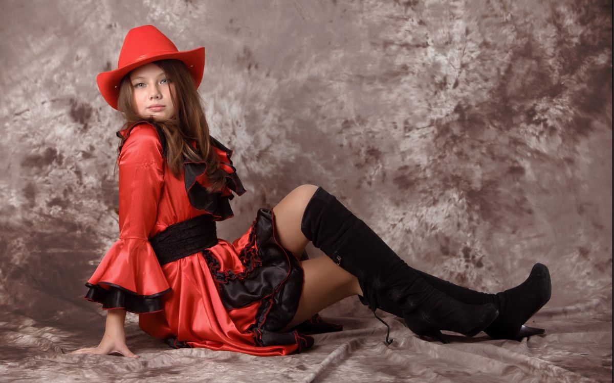 beauty, clothing, red, footwear, costume