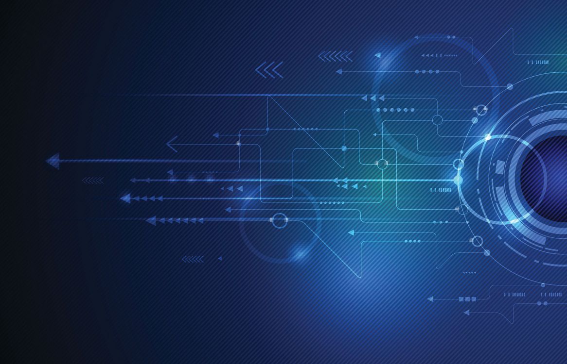 Blaue Und Weiße Linie Abbildung. Wallpaper in 2800x1800 Resolution