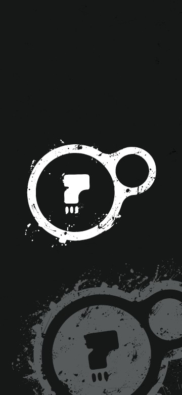 Image smartphone, circle, art, symbol, monochrome