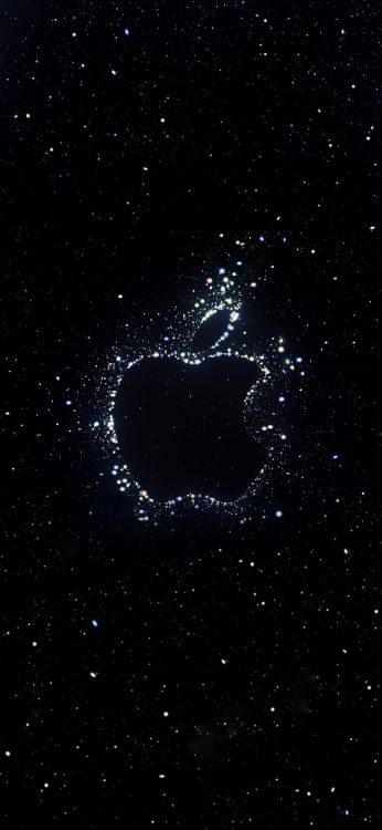 Manzana, Apple, Galaxia, la Astronomía, Estrella. Wallpaper in 1284x2778 Resolution
