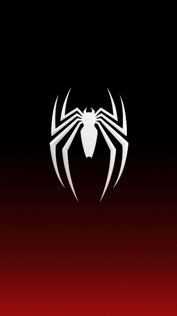 Image spider-man, amoled, spider, symbol, graphics