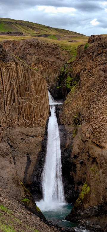 Image waterfall, body of water, water, water resources, nature