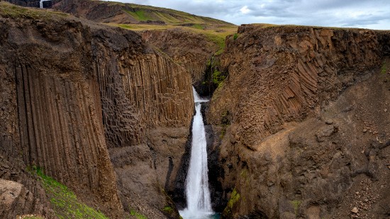 Image waterfall, body of water, water, water resources, nature