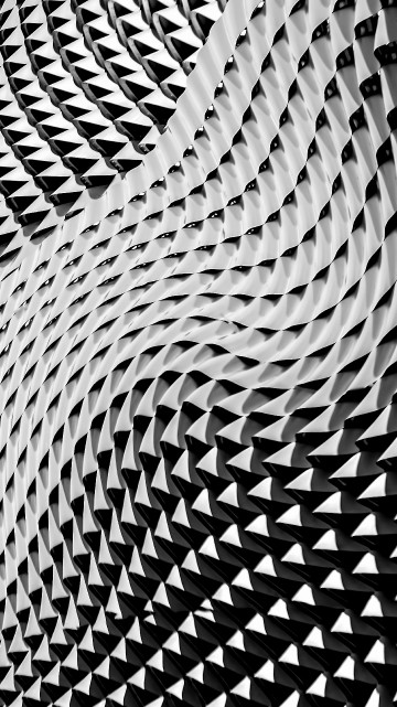 Image black and white checkered textile
