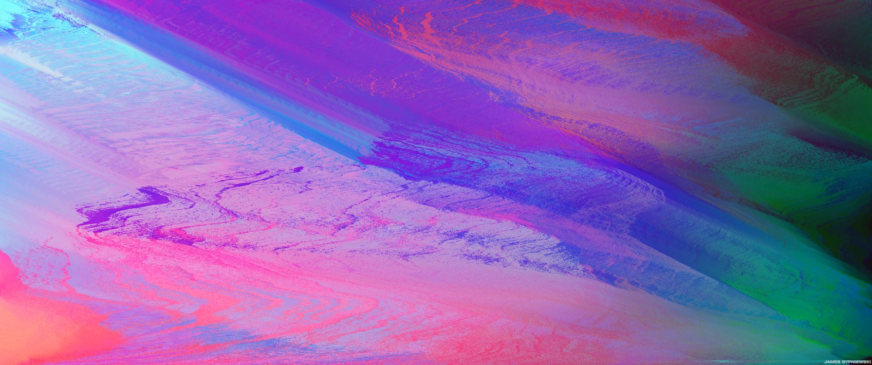 紫色的, Azure, 液体, 流体, 紫罗兰色 壁纸 3440x1440 允许