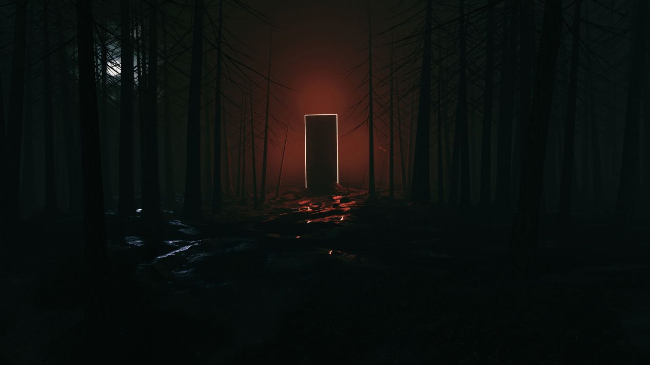 Luz en Medio Del Tunel. Wallpaper in 3840x2160 Resolution