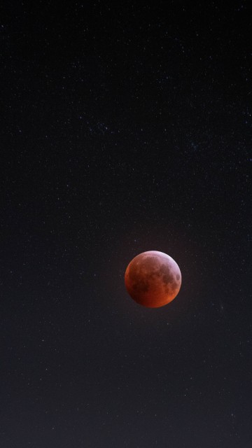 Image full moon in the sky