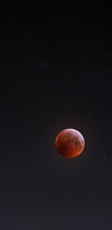 Image full moon in the sky