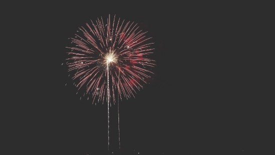 Image fireworks, party, new years day, midnight, night