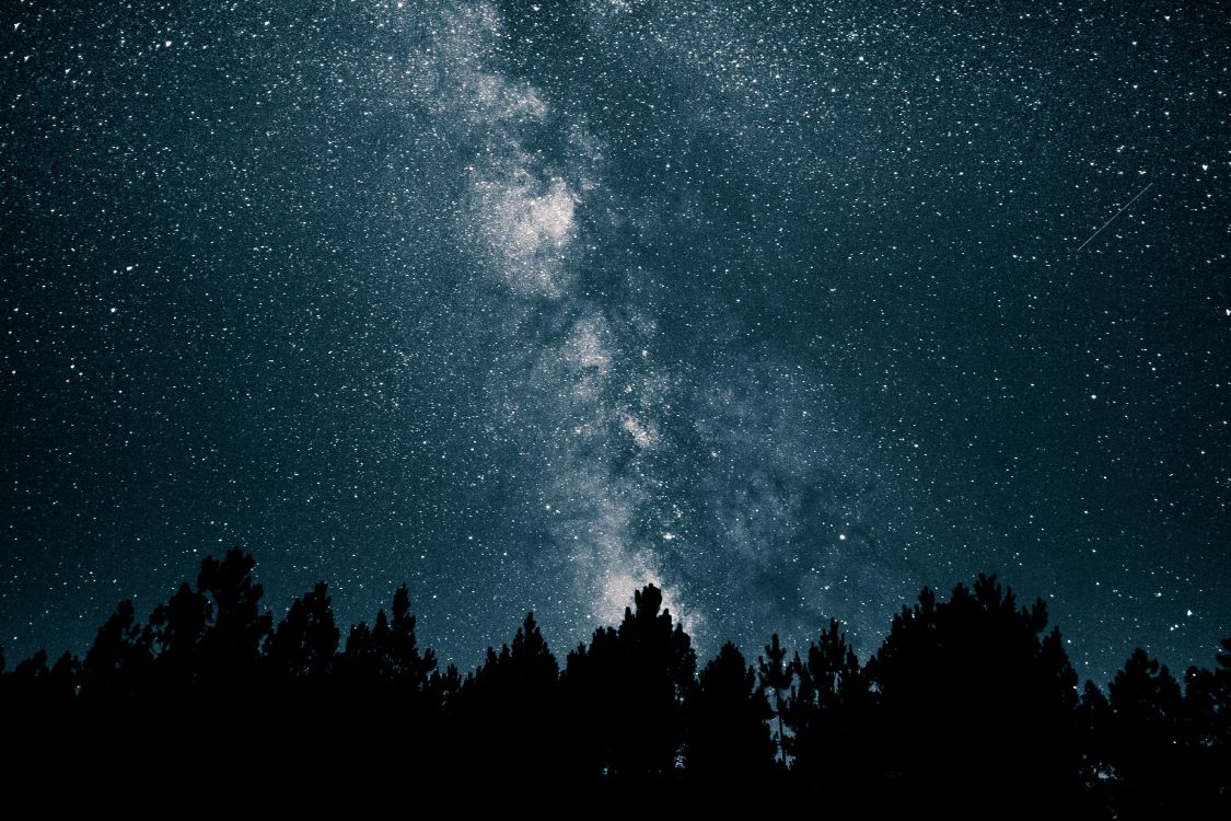 银河系, 明星, 夜晚的天空, 天文学, 天文学对象 壁纸 4896x3264 允许