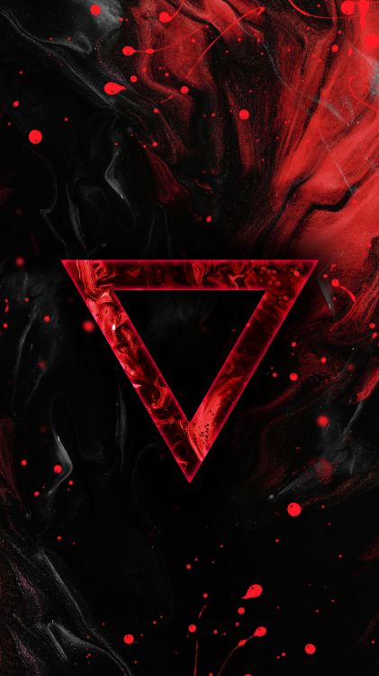 Obscurité, Corps Humain, Triangle, Red, Magenta. Wallpaper in 3240x5760 Resolution