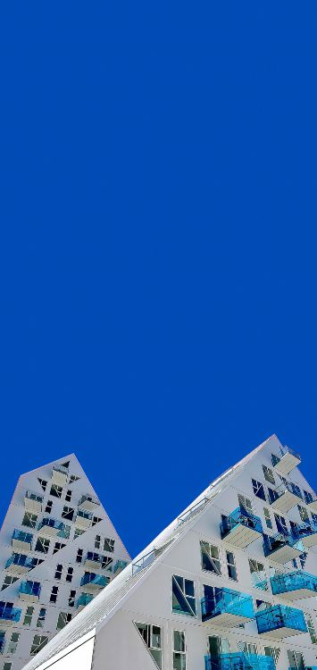 Azure, 矩形, 三角形, 斜坡, 城市设计 壁纸 1421x3000 允许