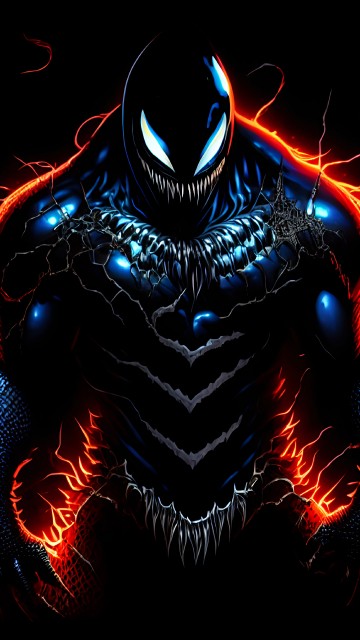 Image Man, art, graphic design, electric blue, darkness