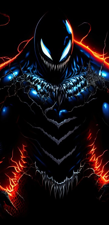 Image Man, art, graphic design, electric blue, darkness