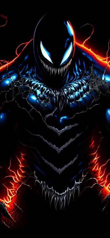 Image Man, art, graphic design, electric blue, darkness