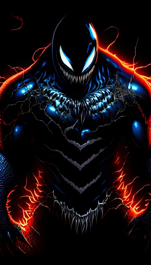 Image Man, art, graphic design, electric blue, darkness