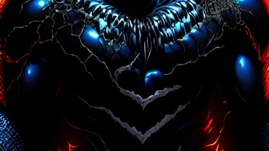 Image Man, art, graphic design, electric blue, darkness