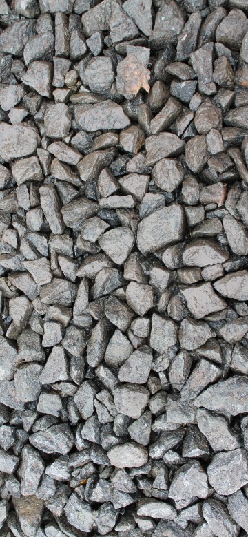 Image gray and black stone fragments