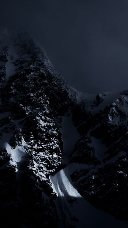 Natur, Bergkette, Atmosphäre, Schnee, Piste. Wallpaper in 1080x1920 Resolution