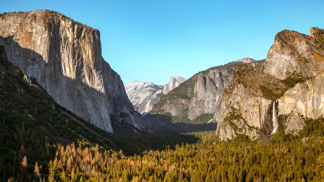 el Valle de Yosemite, Parque, Paisaje Natural, La Mitad De La Cúpula, El Capitan. Wallpaper in 5472x3078 Resolution