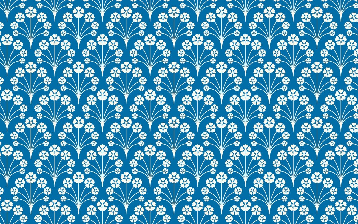 Textile Floral Blanc et Bleu. Wallpaper in 2560x1600 Resolution