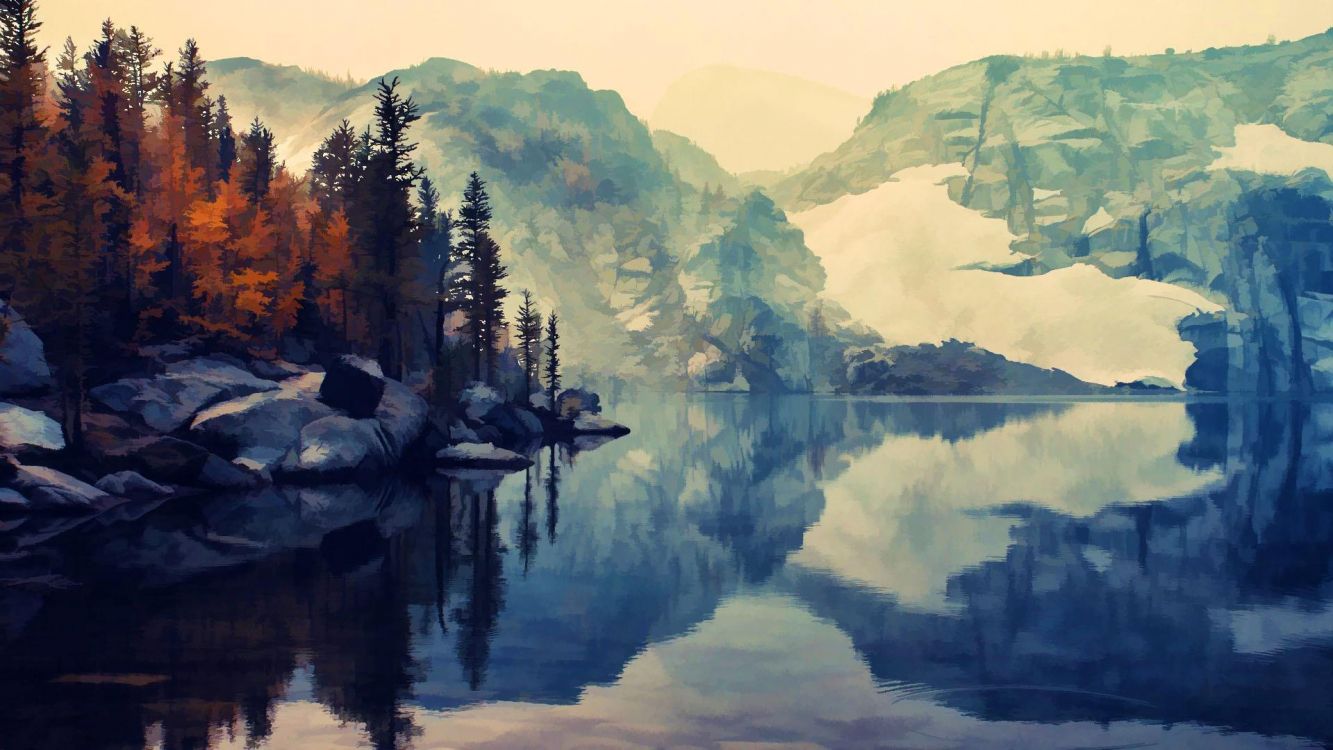 Seguro Rojo, Seguro Rs, Sglpur, Cuerpo de Agua, Naturaleza. Wallpaper in 1920x1080 Resolution