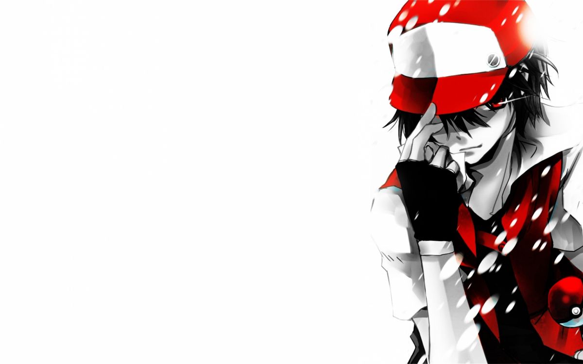 Red, Sacha, Pokémon HeartGold et SoulSilver, Illustration, Personnage de Fiction. Wallpaper in 2560x1600 Resolution