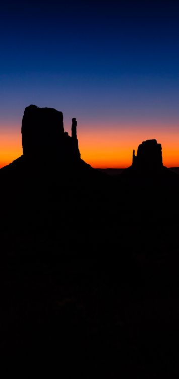 Monument Valley, Oljato-Monument Valley, Naturlandschaft, Sonnenuntergang, Sonnenaufgang. Wallpaper in 1421x3000 Resolution