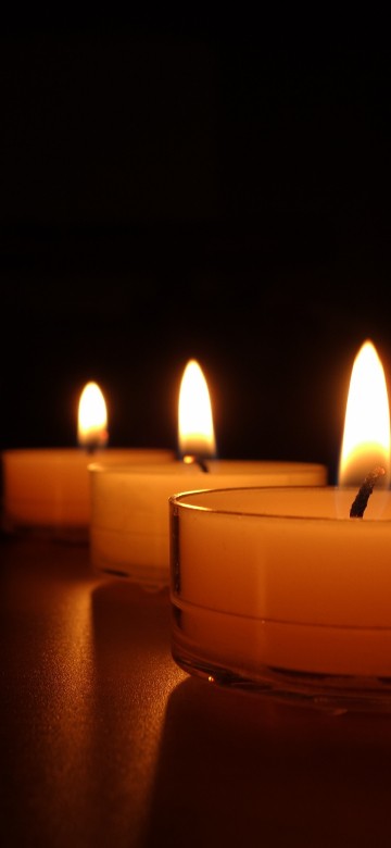Image candle, light, flame, lighting, wax