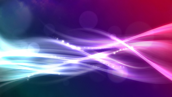 Image purple and white light streaks