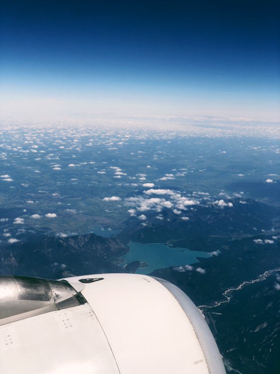 空中旅行, 鸟瞰图, 航空, 气氛, 地平线 壁纸 3024x4032 允许