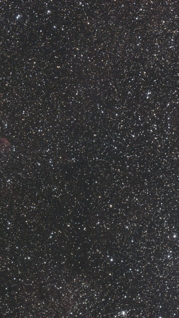 Image red and black galaxy and stars