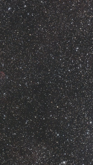 Image red and black galaxy and stars