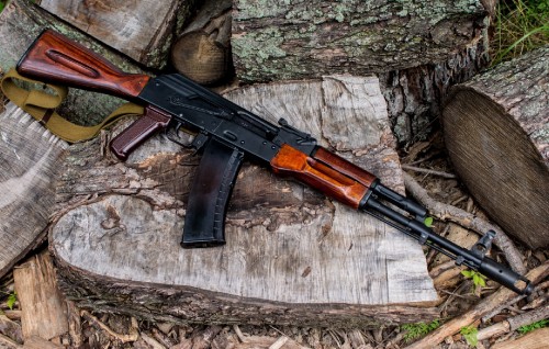 Image ak-74, firearm, gun, rifle, trigger